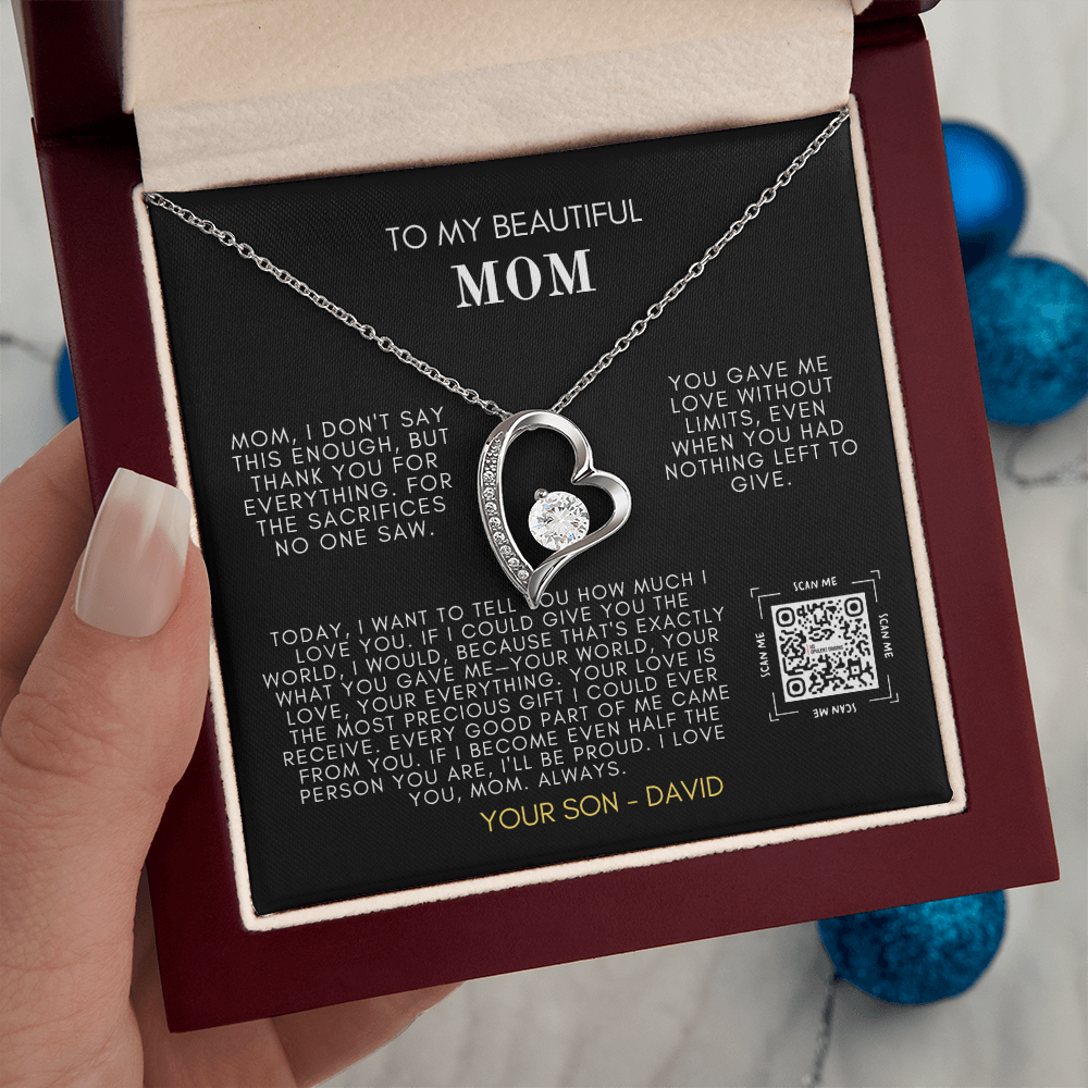 My Beautiful Mom Forever Love Necklace - STM2 🚚FREE SHIPPING🚚
