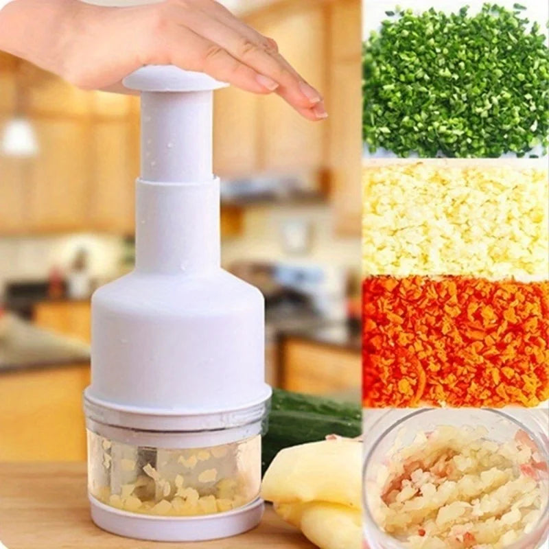 Hand Press Garlic & Vegetable Chopper