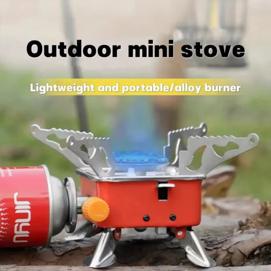 Outdoor Mini Camping Stove — Portable, Collapsible & Ready Anywhere