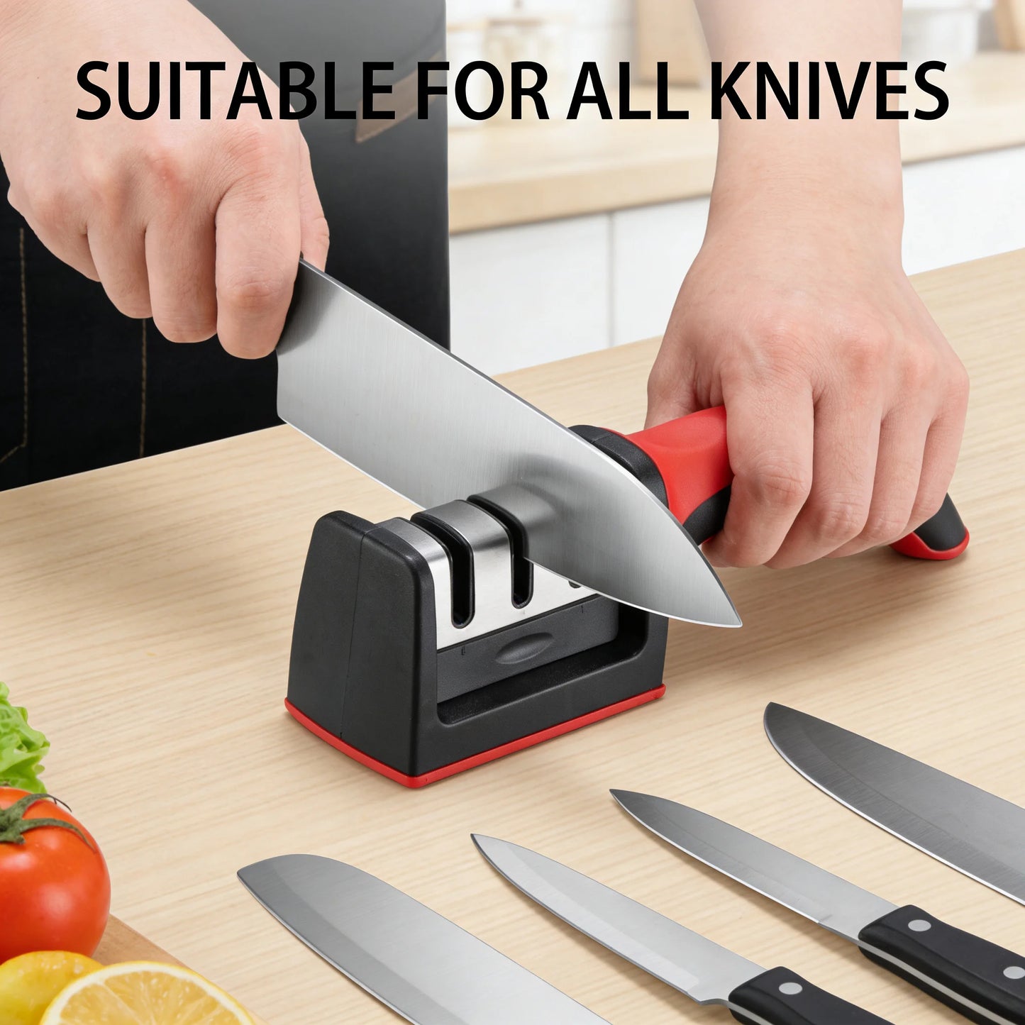 3-in-1 Knife Sharpener