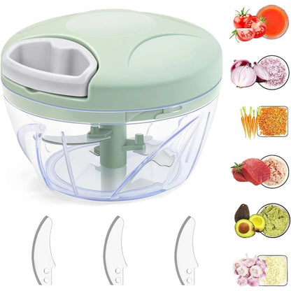 Multifunctional Hand-Pull Food Chopper