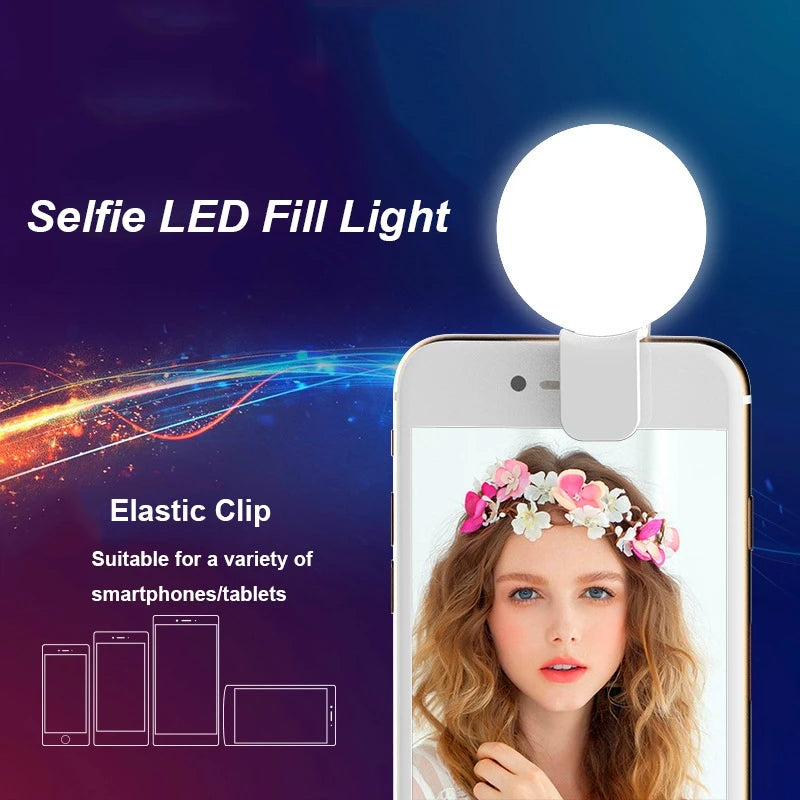 Rechargeable Selfie Fill Light