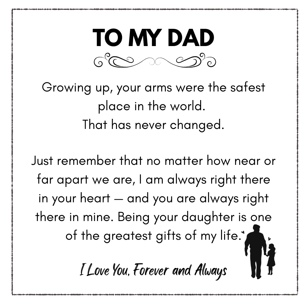 From Daughter To Dad - The Bracelet That Carries Every Name He Loves