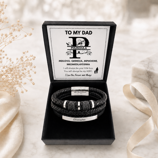 From Son To Dad - Clan Names Bracelet