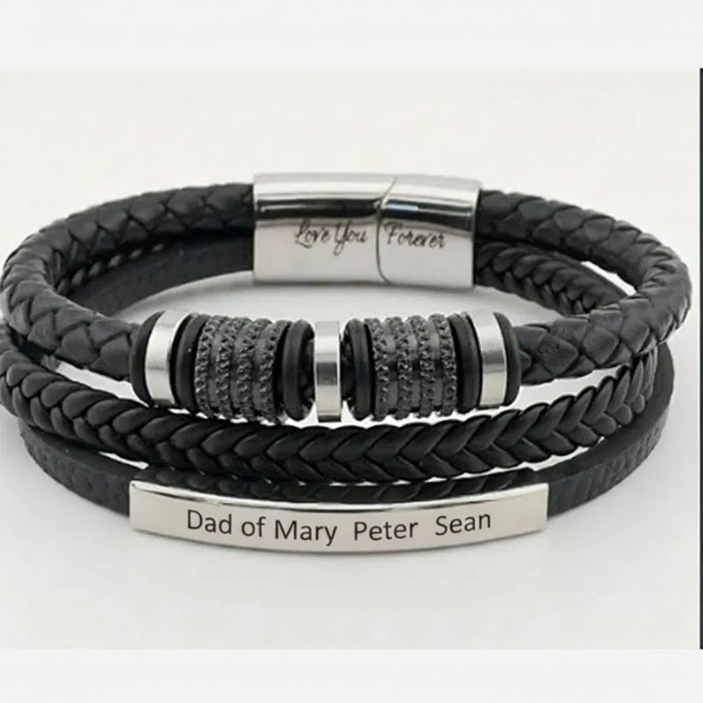 From Son To Dad - Clan Names Bracelet