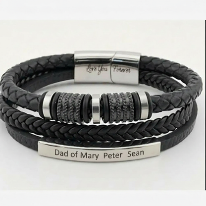 From Son To Dad - Clan Names Bracelet