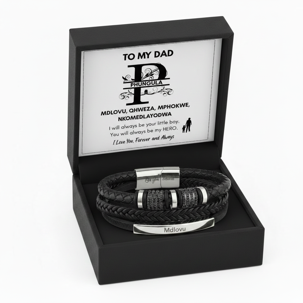 From Son To Dad - Clan Names Bracelet