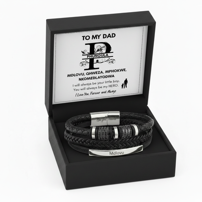 From Son To Dad - Clan Names Bracelet