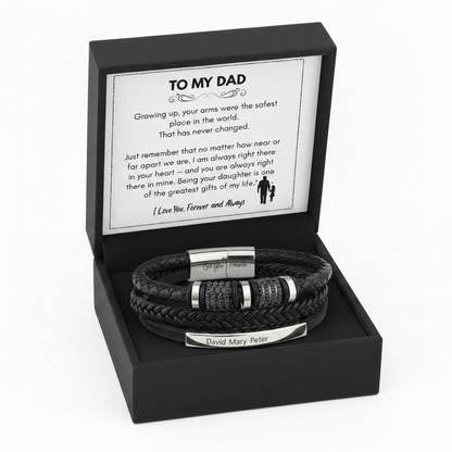 From Daughter To Dad - The Bracelet That Carries Every Name He Loves