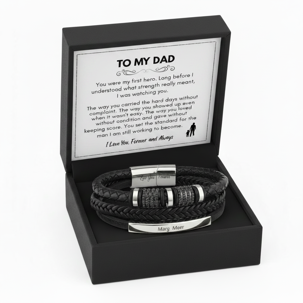 From Son To Dad - The Bracelet That Carries Every Name He Loves