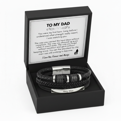 From Son To Dad - The Bracelet That Carries Every Name He Loves