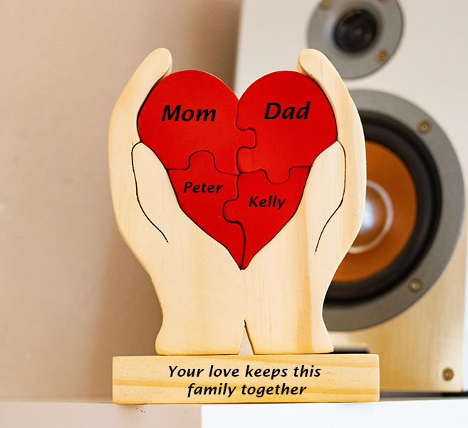 ❤️28%OFF❤️ Hands Family Puzzle Gift Set