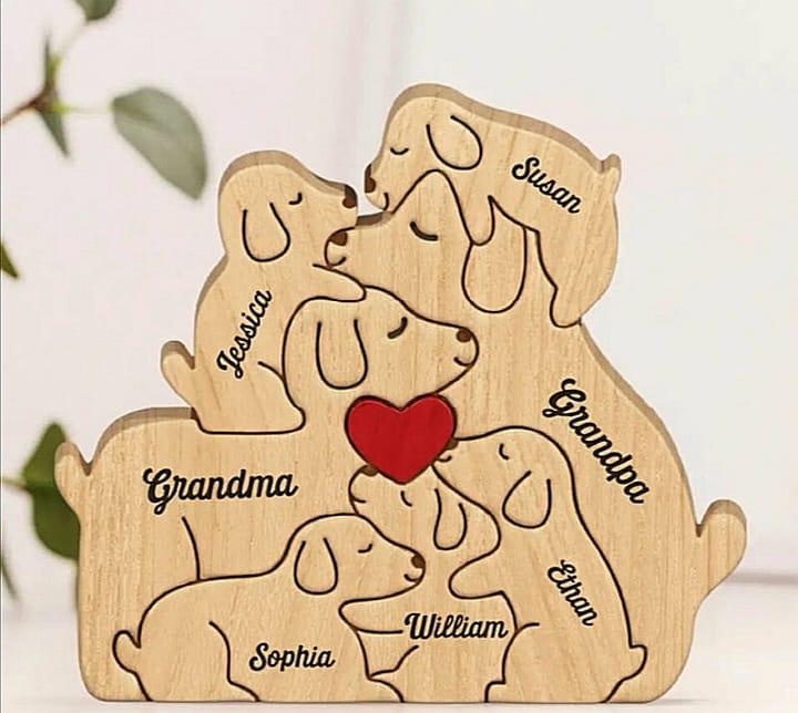 Dog Family Puzzle