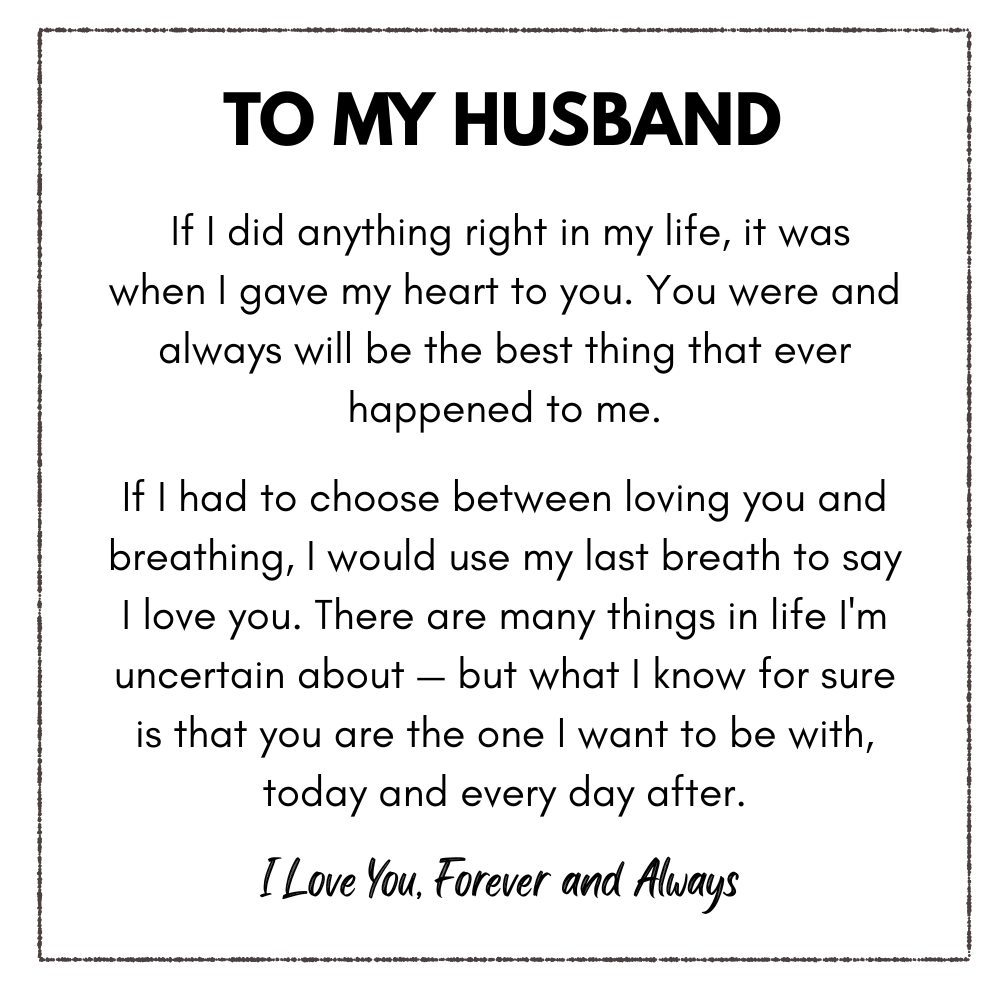 To My Husband Personalized  Leather Bracelet - A Gift He Will Never Forget