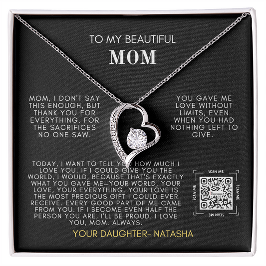 My Beautiful Mom Forever Love Necklace - DTM2 🚚FREE SHIPPING🚚