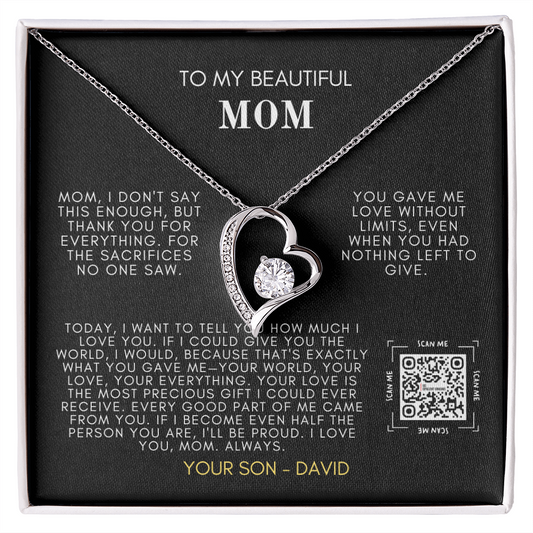 My Beautiful Mom Forever Love Necklace - STM2 🚚FREE SHIPPING🚚
