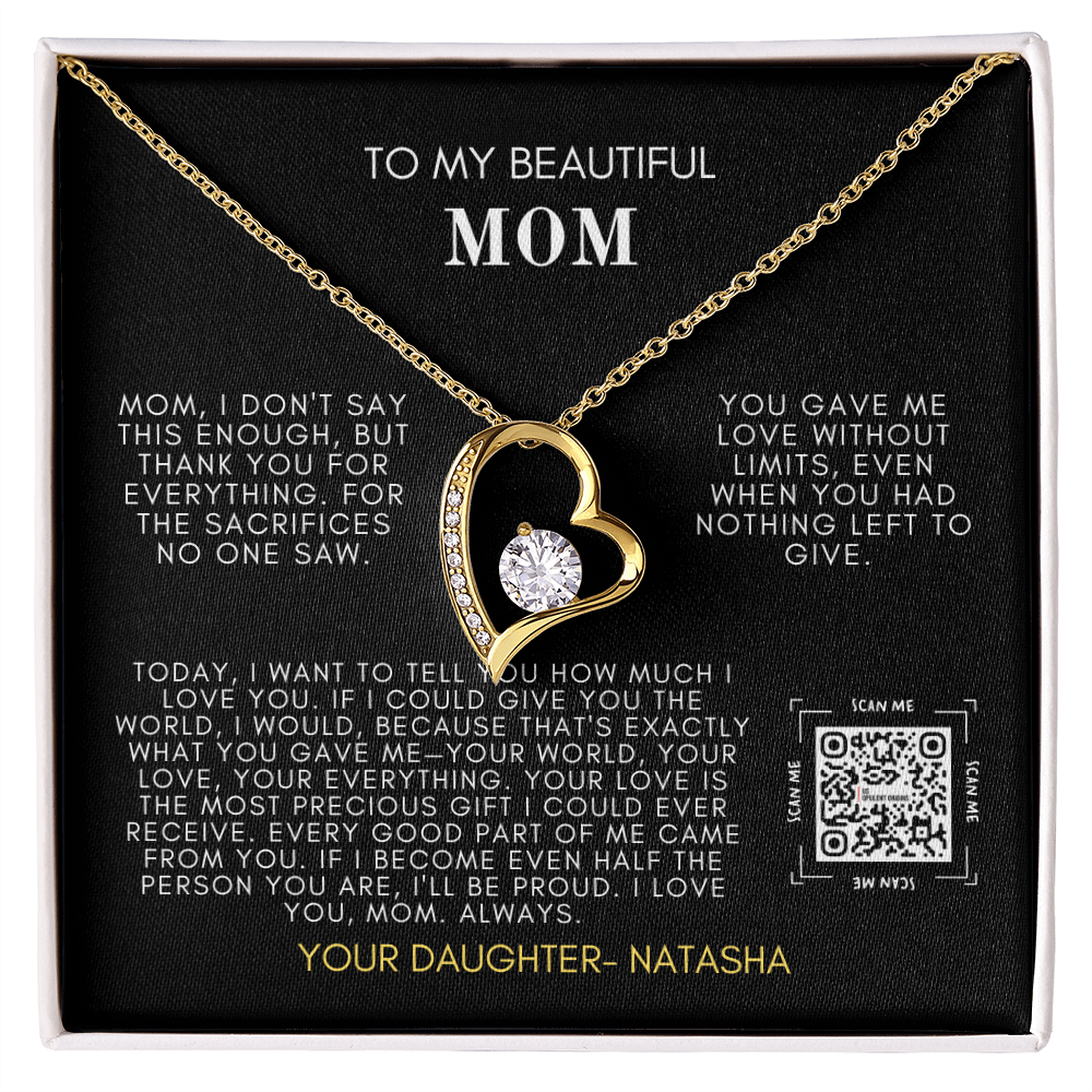 My Beautiful Mom Forever Love Necklace - DTM2 🚚FREE SHIPPING🚚