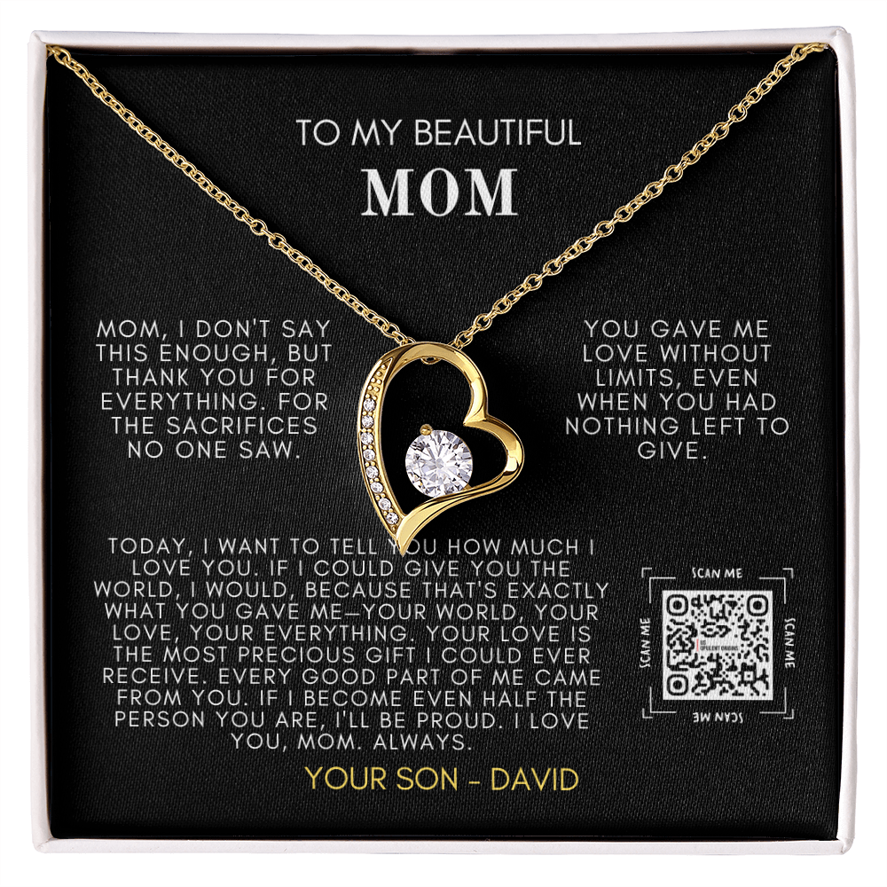My Beautiful Mom Forever Love Necklace - STM2 🚚FREE SHIPPING🚚