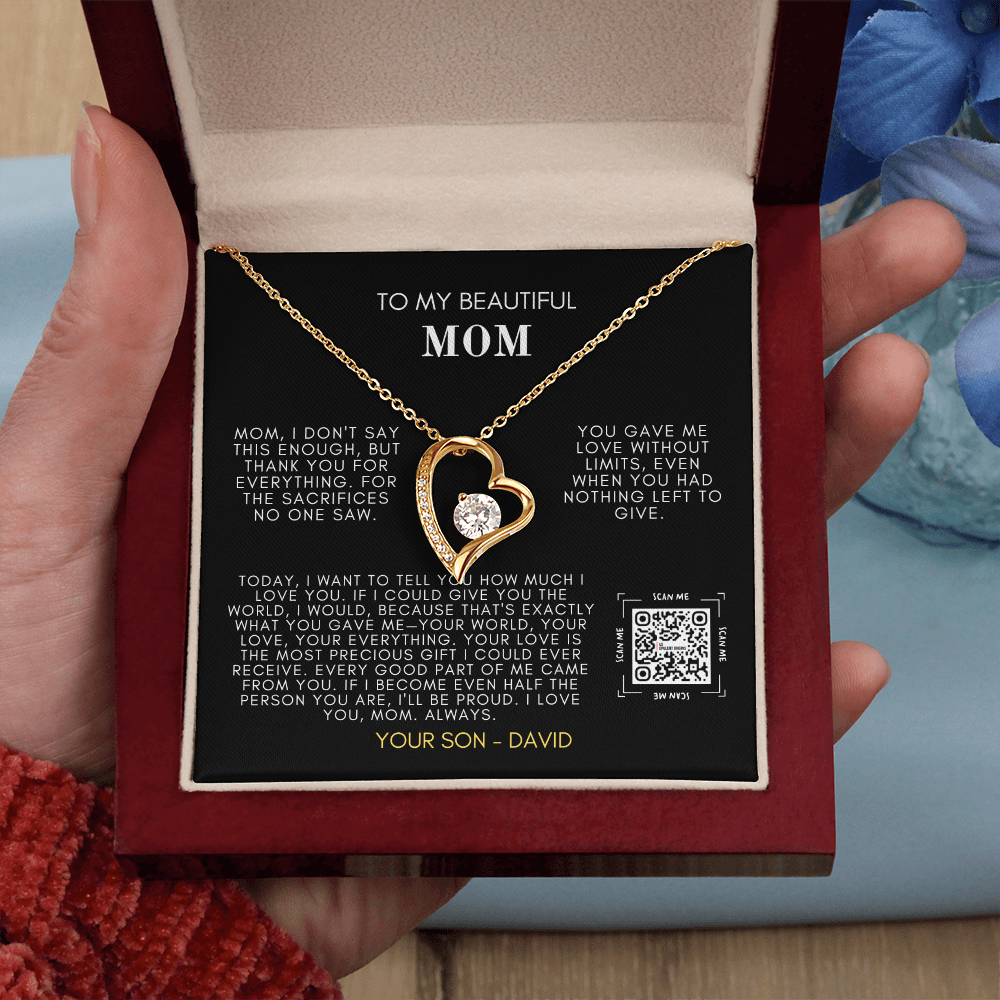 My Beautiful Mom Forever Love Necklace - STM2 🚚FREE SHIPPING🚚