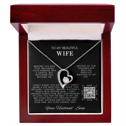 My Beautiful Wife  Forever Love Necklace - TMW-NF2 🚚FREE SHIPPING🚚