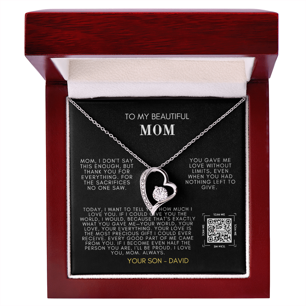My Beautiful Mom Forever Love Necklace - STM2 🚚FREE SHIPPING🚚