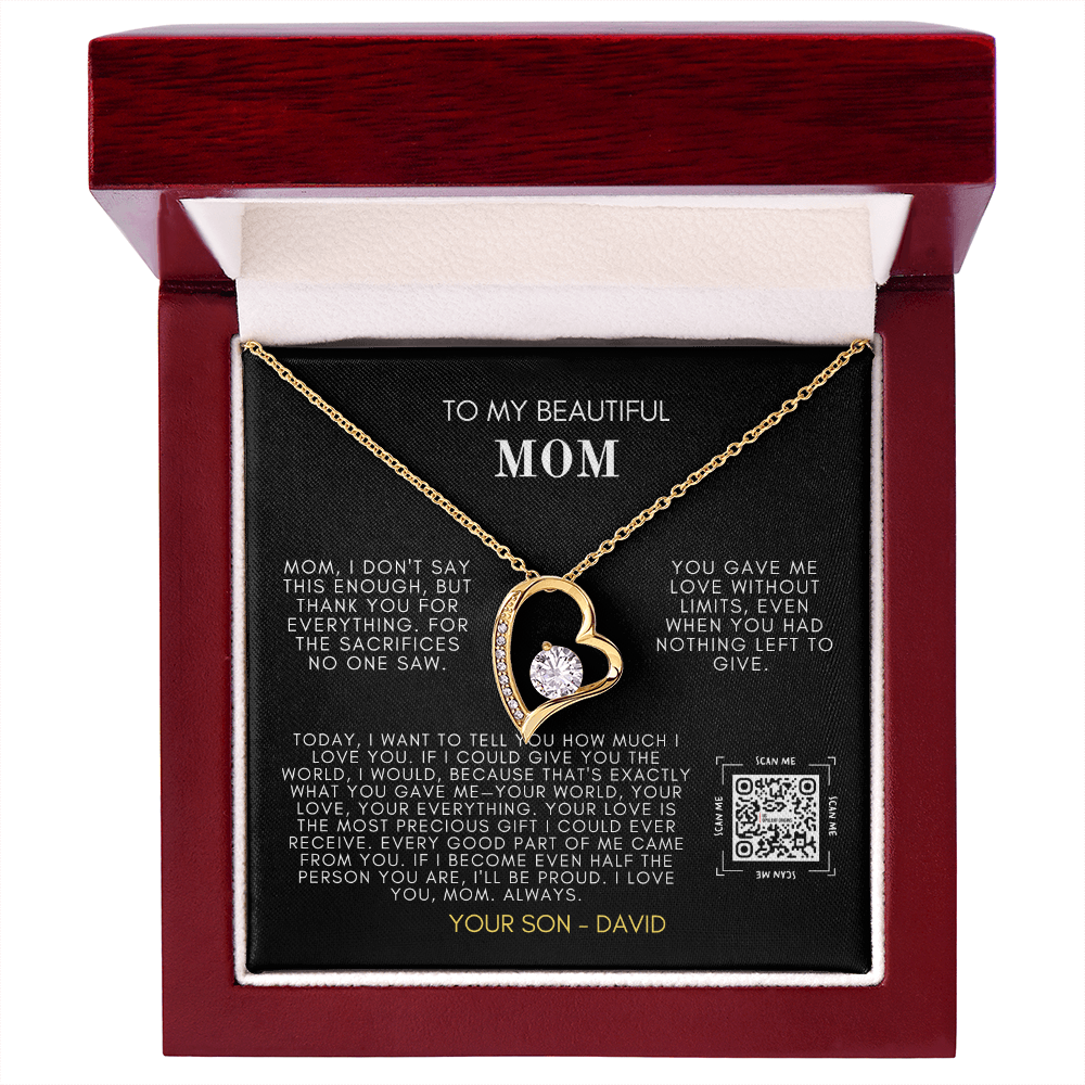 My Beautiful Mom Forever Love Necklace - STM2 🚚FREE SHIPPING🚚